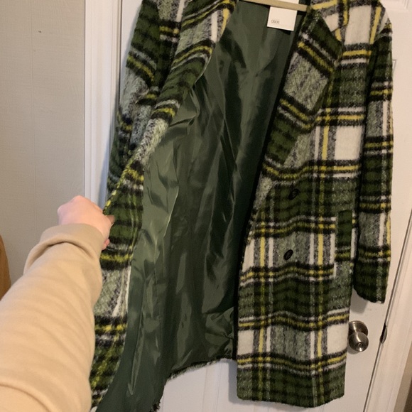 BNWT XL ASOS Long Fuzzy Shacket - Picture 7 of 9